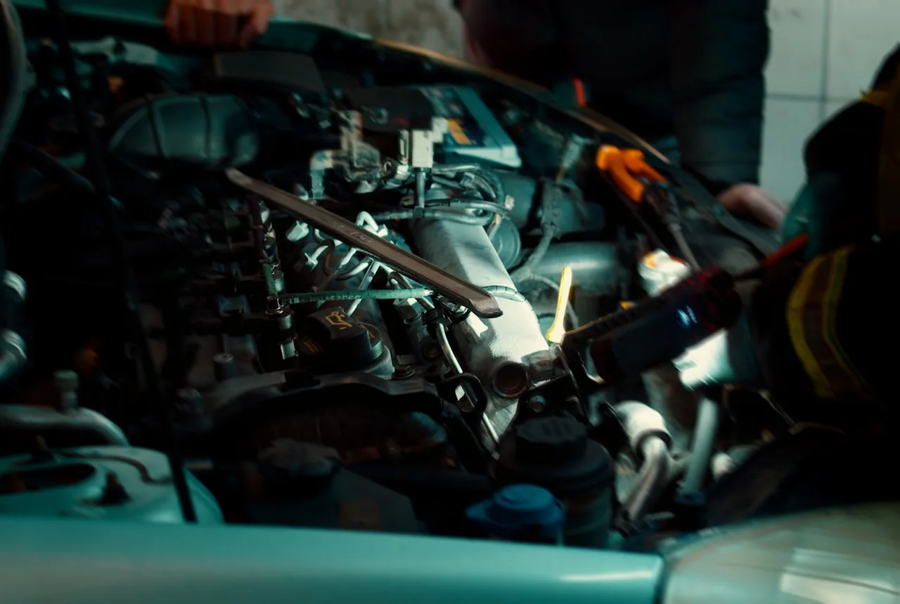 Detailed car engine repair at Brad Ward Motors, Henderson